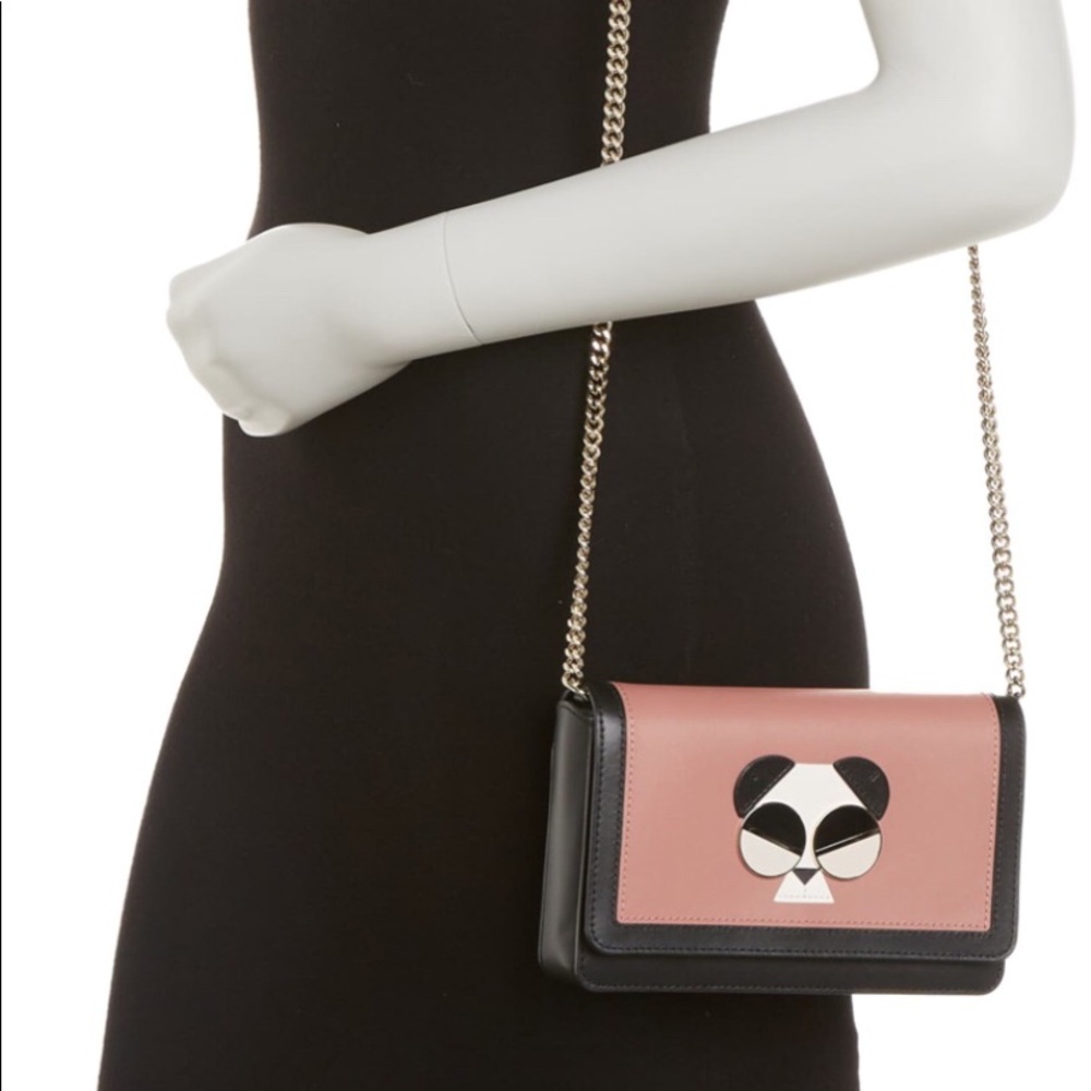 Kate Spade New York Gentle Panda Crossbody NWT